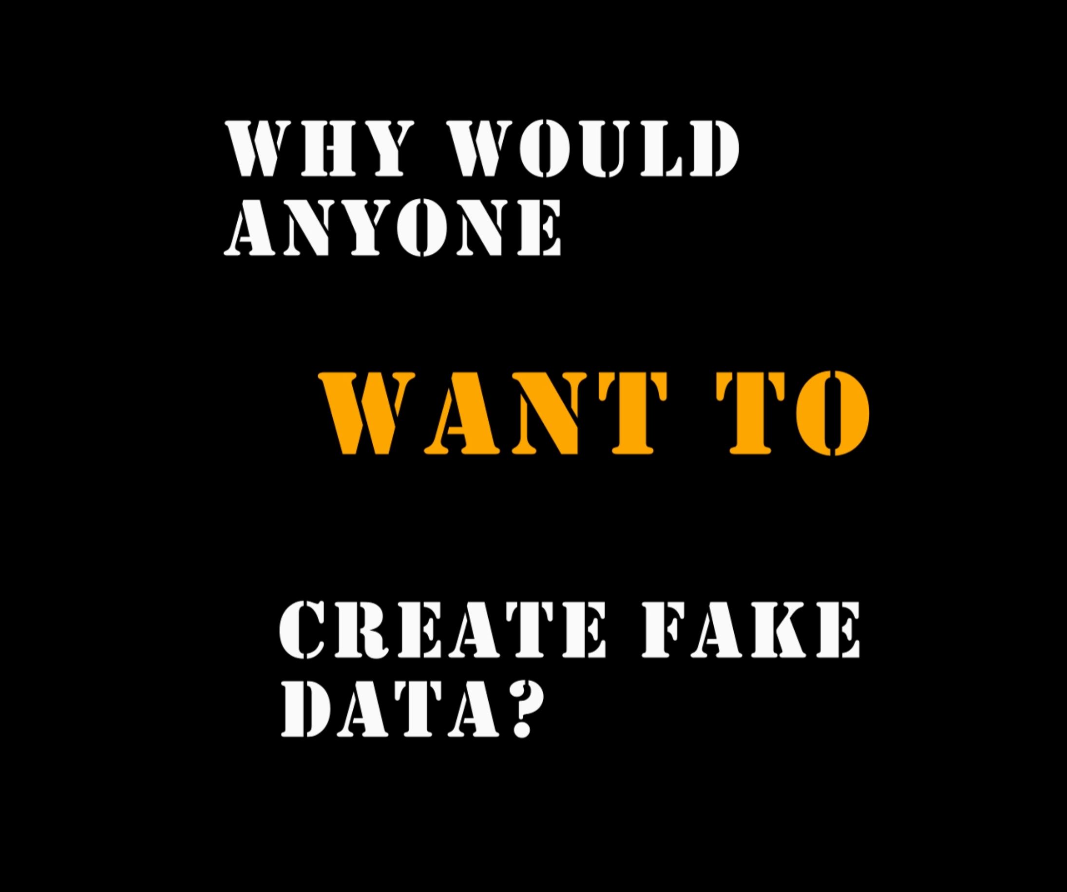 Creating Data Demo